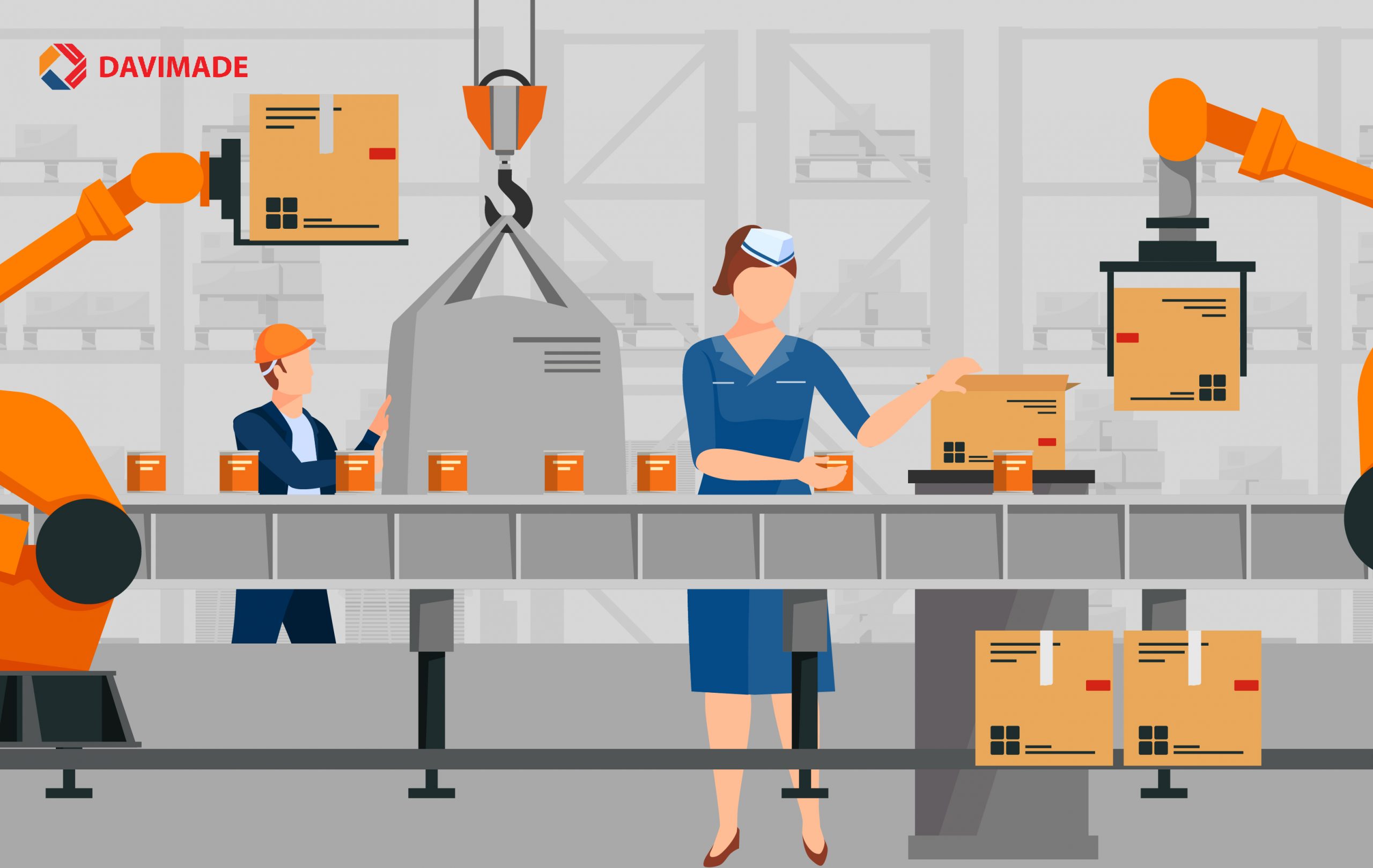 Công việc đóng gói công nghiệp